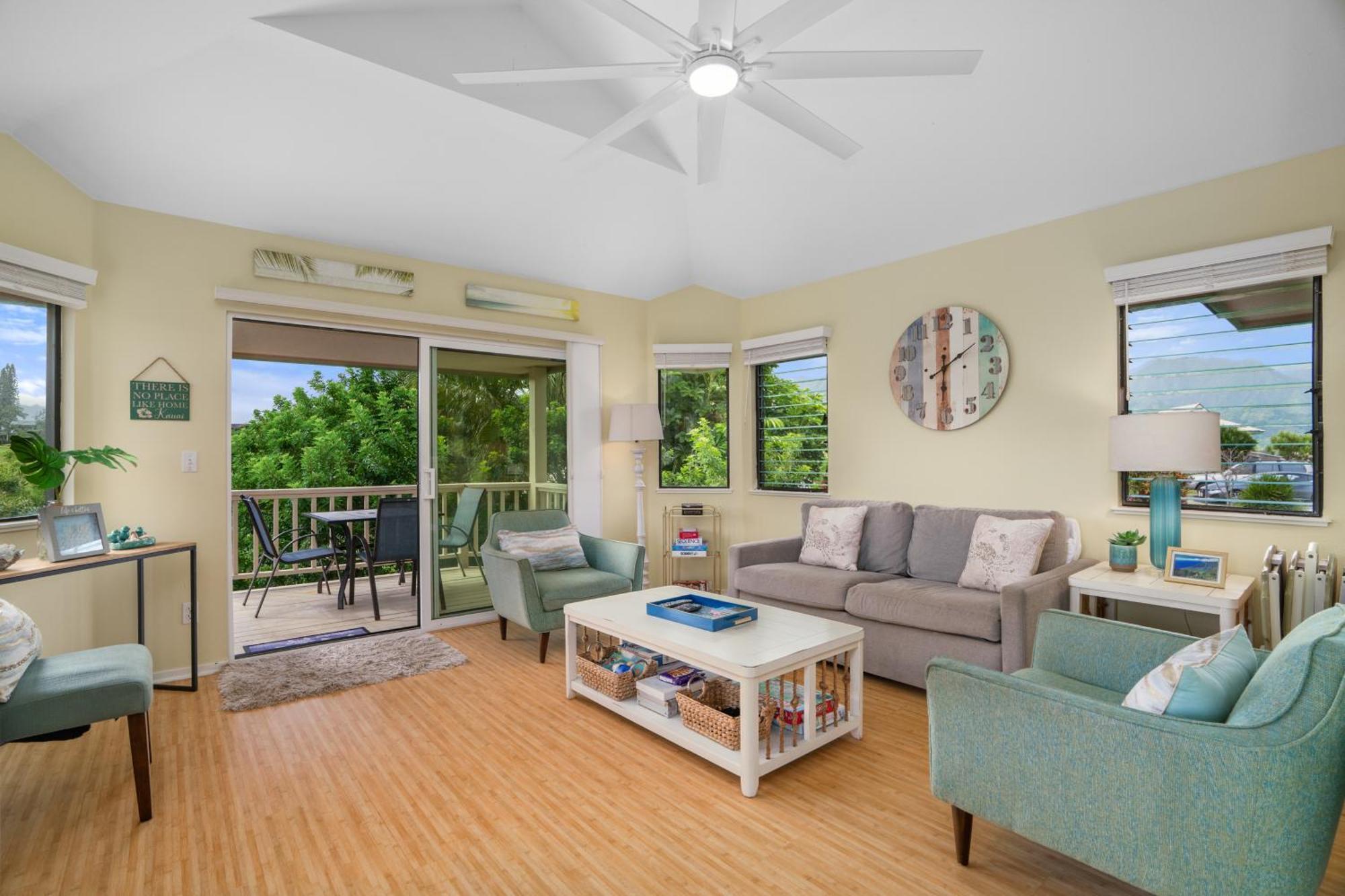 Hanalei Bay Villa Cottage 2Br 2Ba With Mountain Views Hbv24 Принсвілл Екстер'єр фото